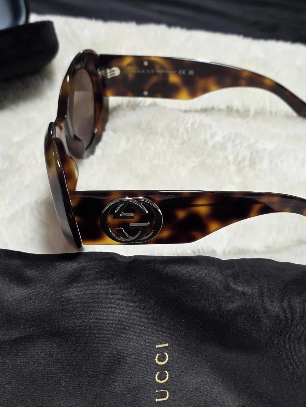Gucci Women’s Tortoiseshell Round Sunglasses - Brown